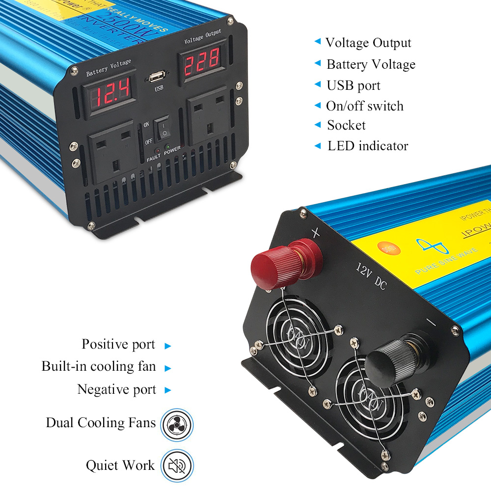 2026 Lvyuan Pure Sine Wave Inv - огляд і ціна Dc Power Supply 12V