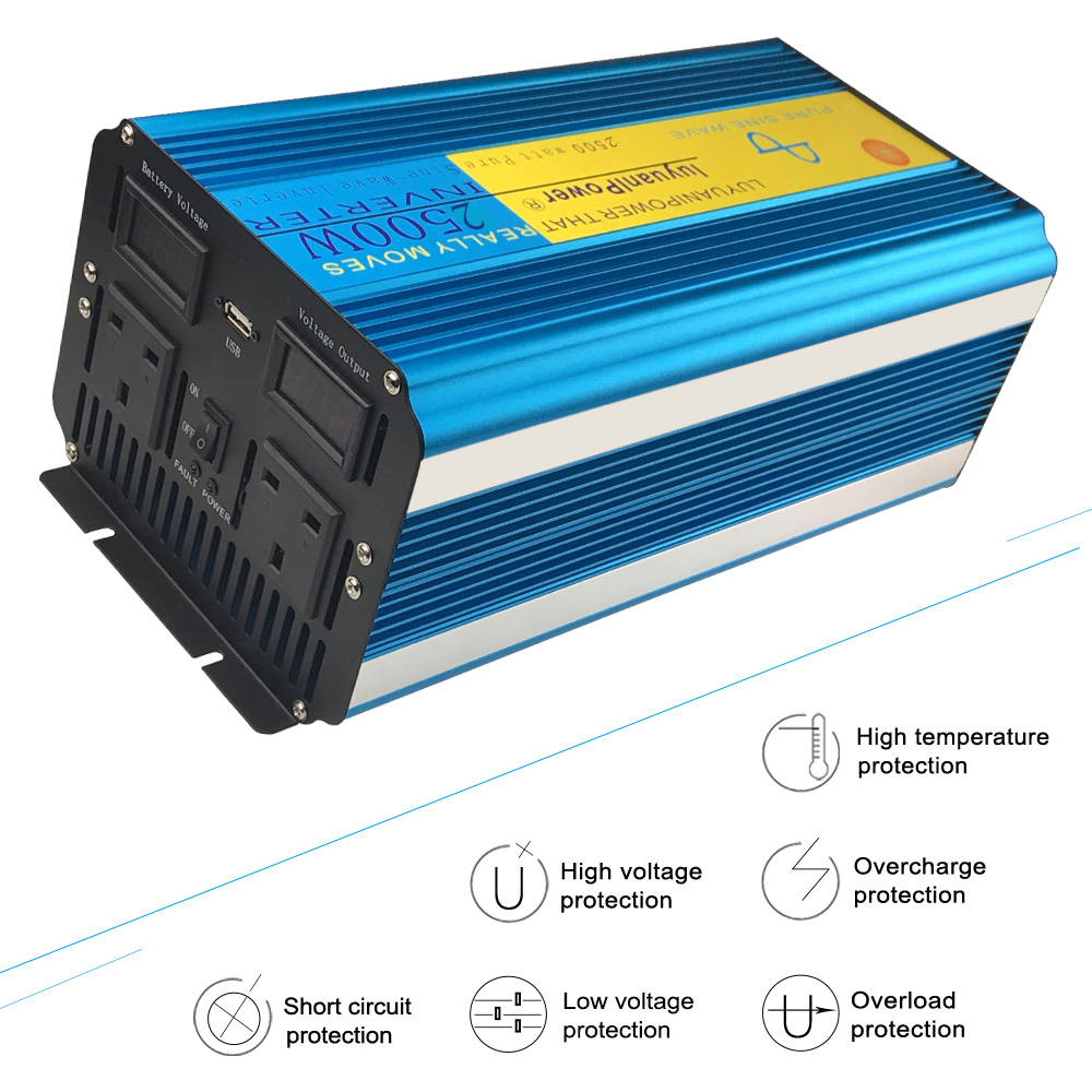 2026 Lvyuan Pure Sine Wave Inv - огляд і ціна Dc Power Supply 12V
