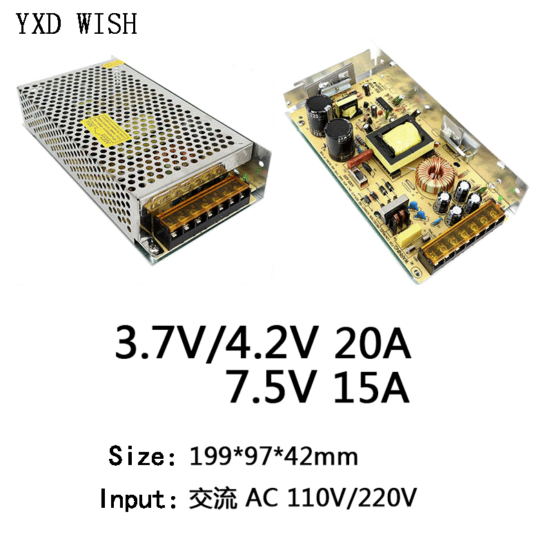 AC 220V To 3.7V 4.2V 7.5V Powe - огляд і ціна Smps Power Supply