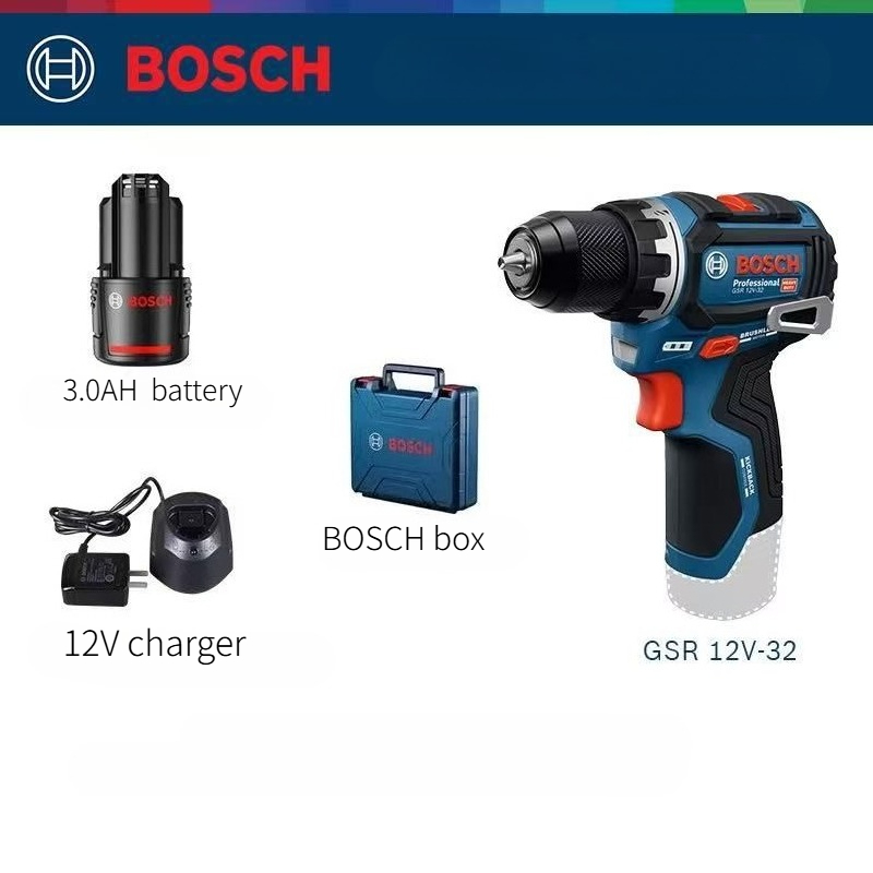 Bosch 12V GSR12V-32 Rechargeab - огляд і ціна Power Supply 12V