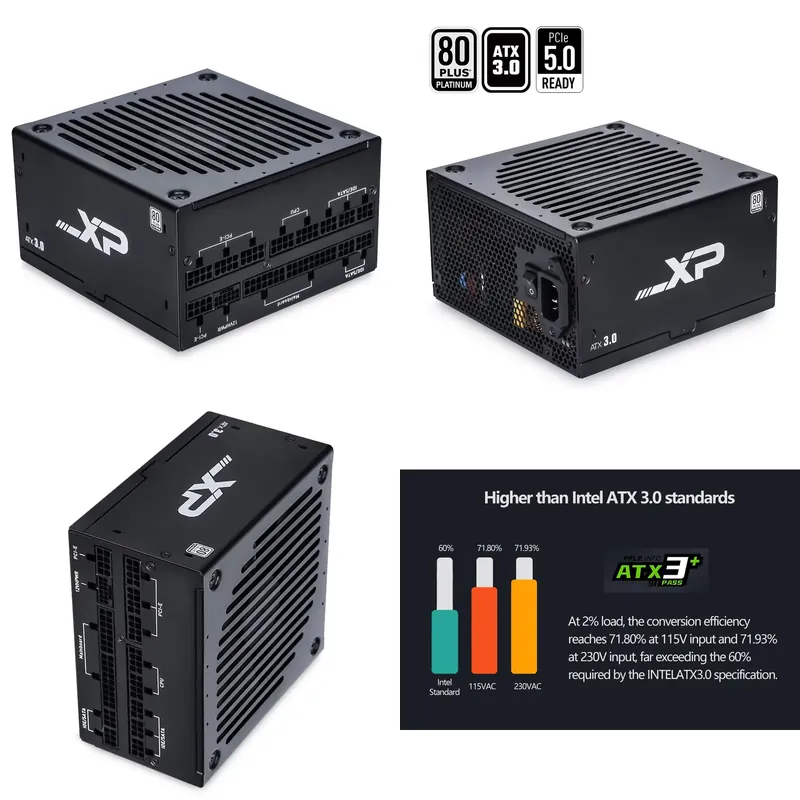 【CHIMU HOME】 850/1000/1200W 80 - огляд і ціна Pc Power Supply